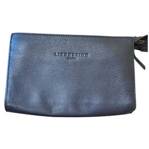 Liebeskind Berlin Leather Zip Around Wallet Dark Brown Organizer